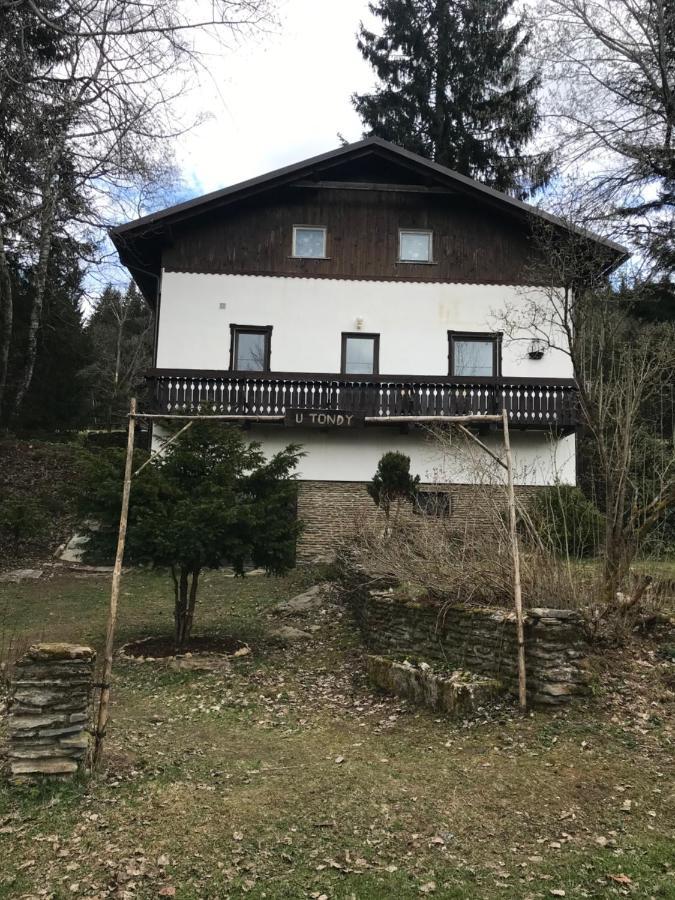 Horska Chata Na Brcalniku V Srdci Sumavy Železná Ruda Εξωτερικό φωτογραφία